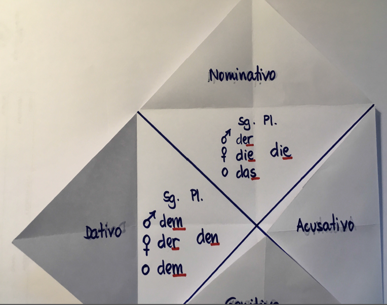 gráfico artículo determinado